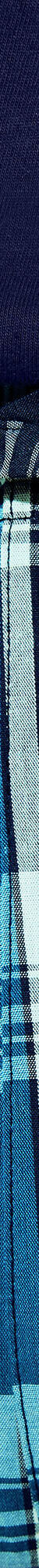 Short pyjama uni + carreaux - lot de 2 (bleu + marine) Short pyjama uni + carreaux - lot de 2 (bleu + marine)